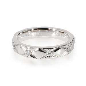 Chanel Matelasse Band in Platinum 0.25 CTW